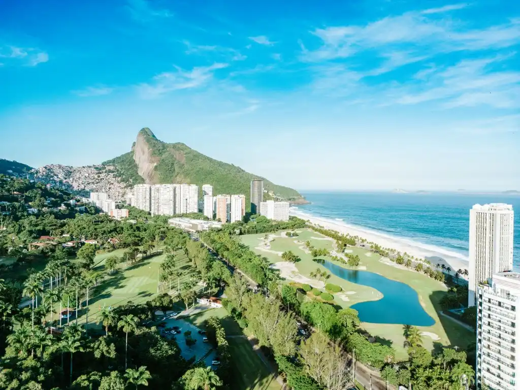 Vista aérea de São Conrado